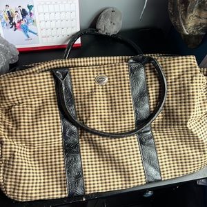 Longaberger Weekender Tote Bag